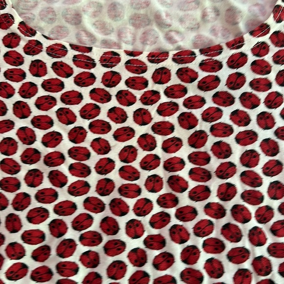 Vintage Lady Bug Top- - Picture 4 of 4